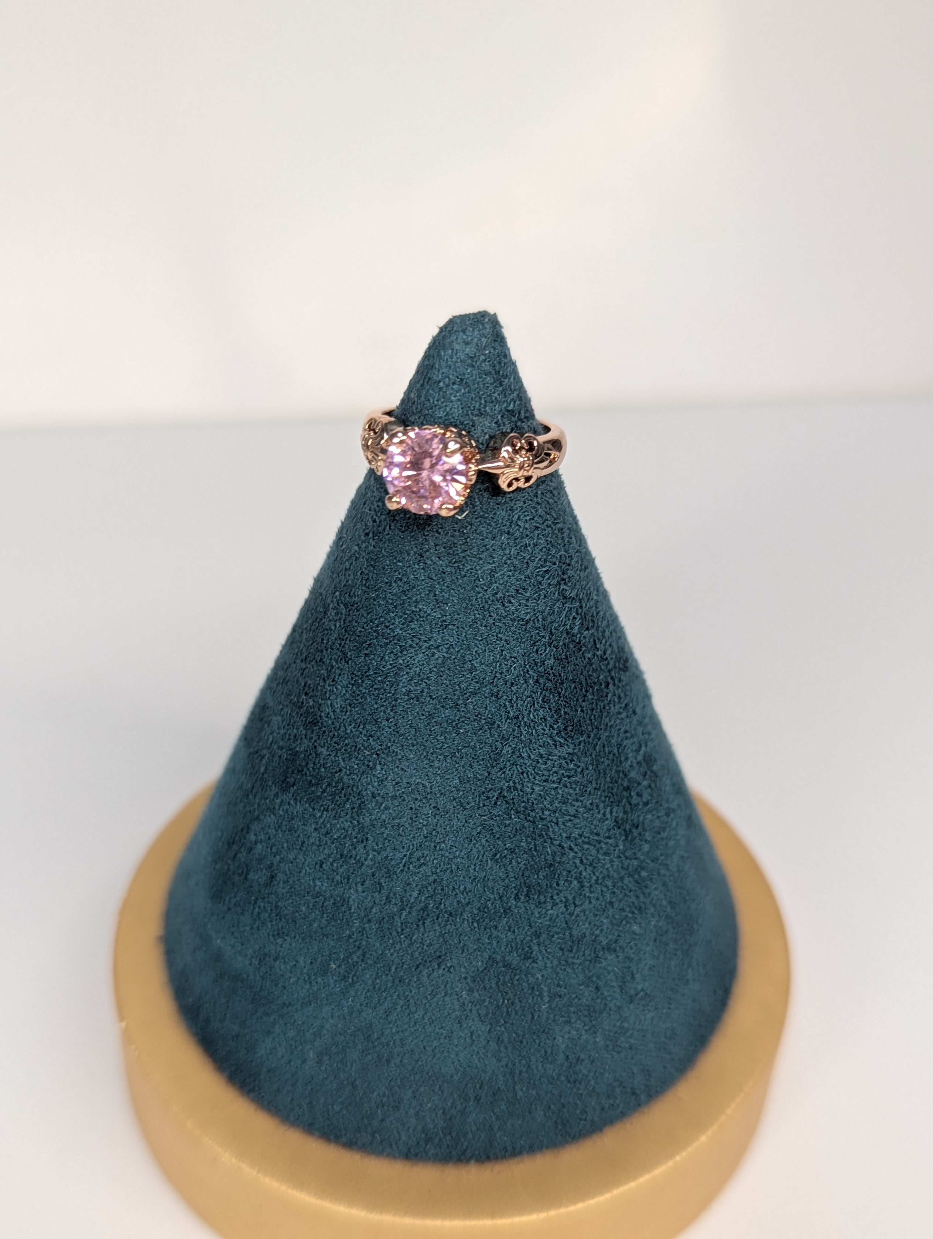 ANILLO "PROMESA FLORAL ROSADA"